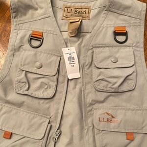 LL Bean Kids Hiking/Fishing Vest Brand New